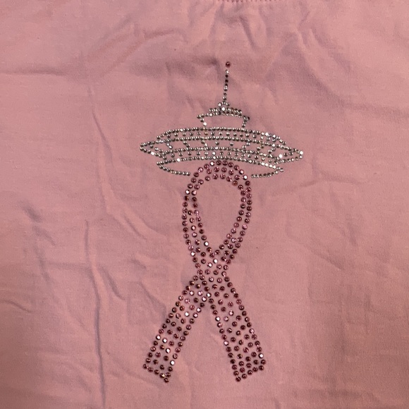 Becky’s glamour Resetved pink space needle M NWT - Picture 2 of 11